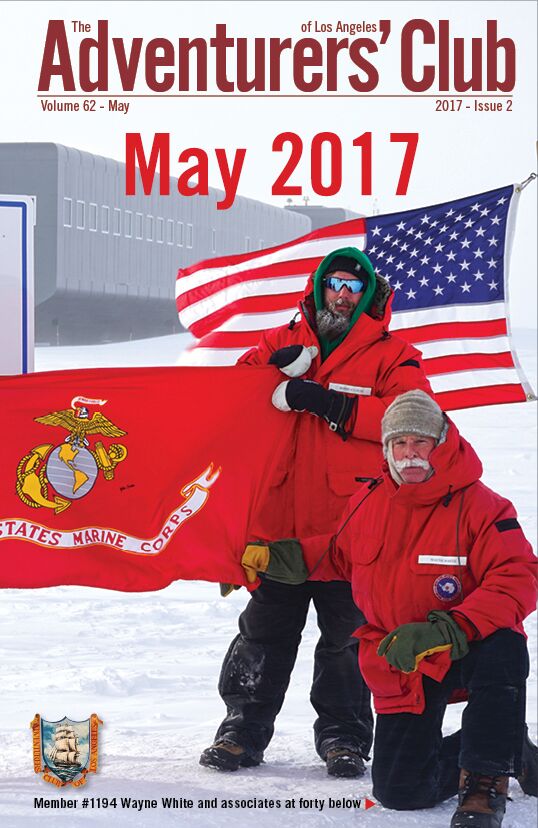 May 2017 Adventurers Club News Cover